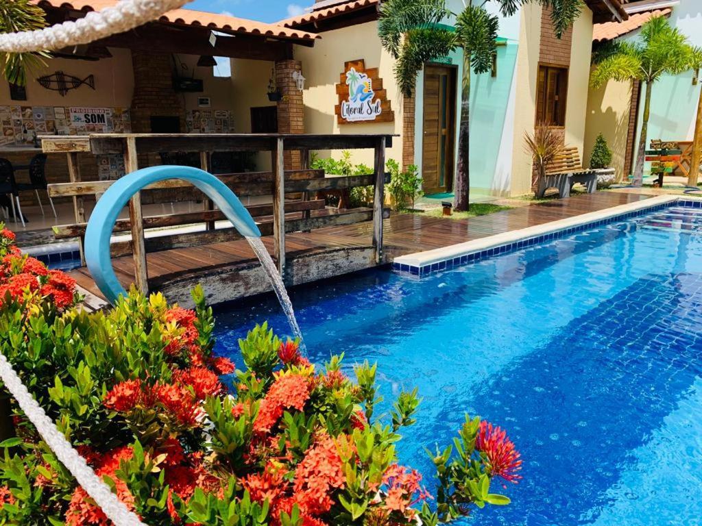 Flats Villas Litoral Sul - Lagoa Do Pau - Coruripe - Al Buitenkant foto